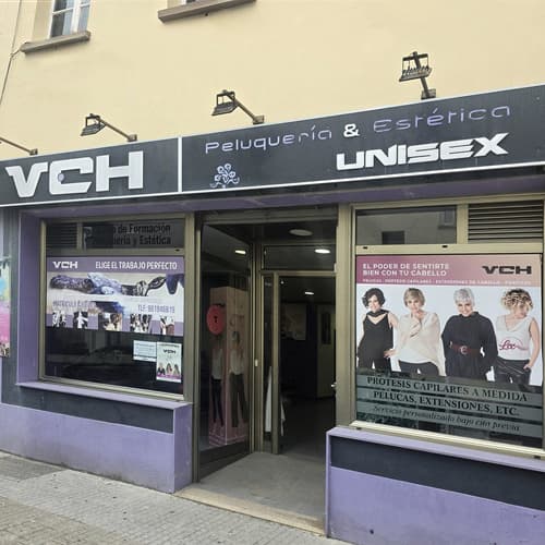 Servicios de peluquería y estética de VCH en Ferrol